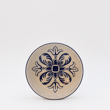 Bol en céramique aux motifs azulejos version 3 Bol "Floral" - 13cm