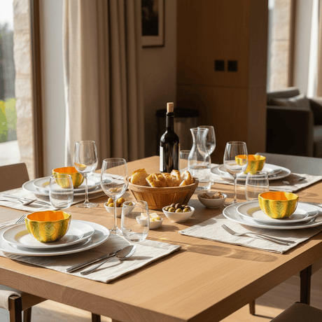 Bol en faience en forme de citrouille I Vaisselle portugaise Bol en céramique en forme de citrouille