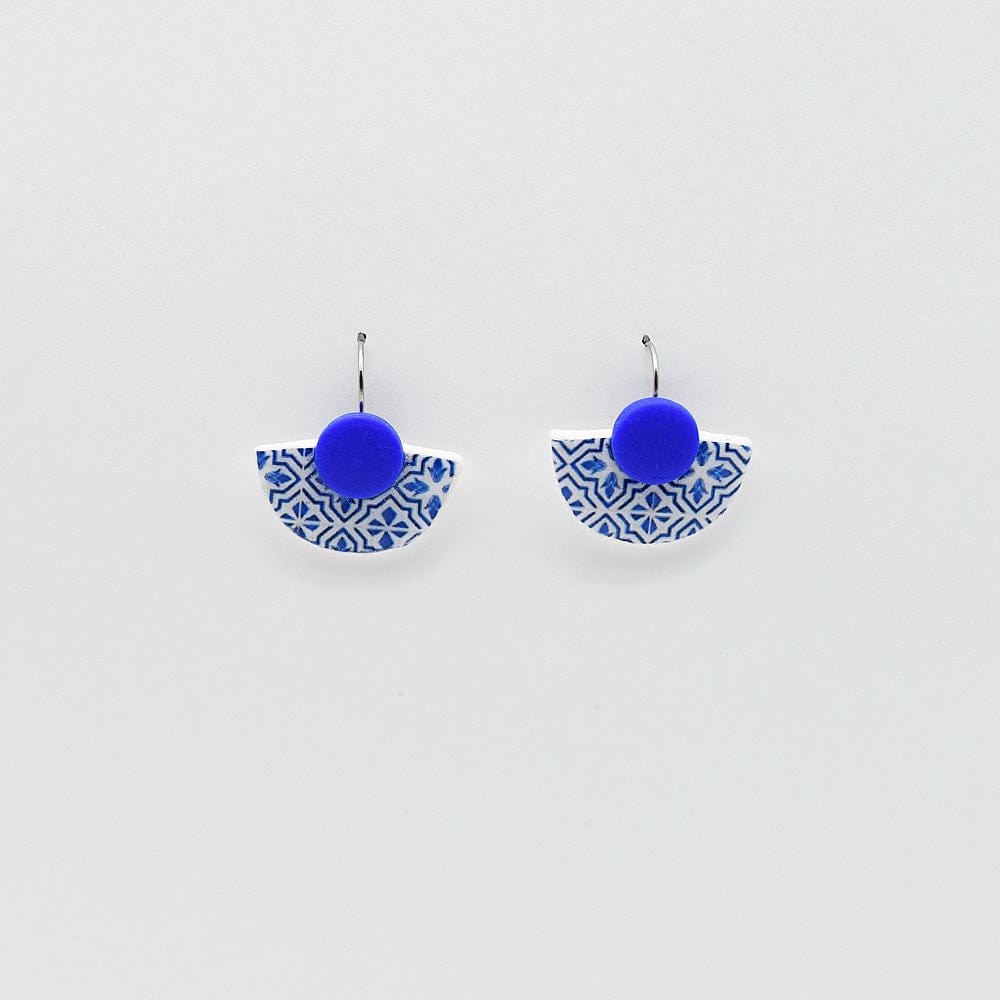 Boucles d'Oreilles Enfant fleur avec perle Or Jaune 18 Carats Boucles d'Oreilles Enfant fleur avec perle Or Jaune 18 Carats