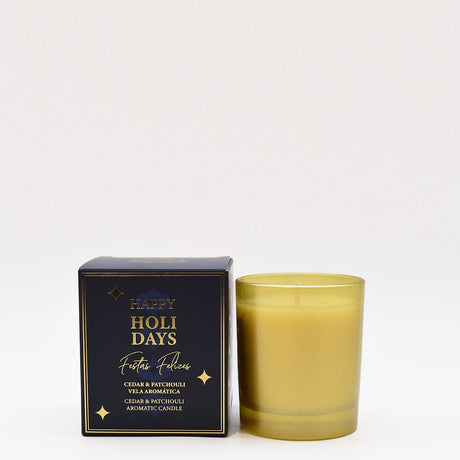 Bougie Parfumée Cèdre et patchouli | Ambiance Chaleureuse Bougie parfumée "Patchouli"