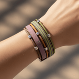 Bracelet en liège 5 lanières – Artisanal portugais vegan Bracelet en liège 5 lanières