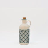 Carafe à huile en céramique motifs azulejos verts Carafe à huile en céramique "Padrão" - Verte