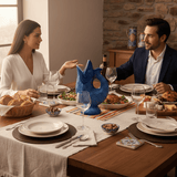 Carafe en céramique bleue en forme de poisson Carafe en céramique en forme de Poisson - Bleue