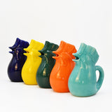 Carafe jaune en céramique en forme de coq Carafe en céramique en forme de coq - Jaune