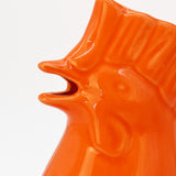 Carafe orange en céramique en forme de coq Carafe en céramique en forme de coq - Orange