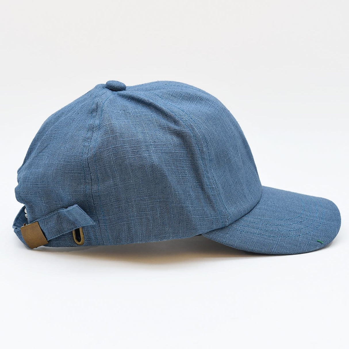 Casquette Gavroche en lin Bleu Denim Casquette en lin - Bleu
