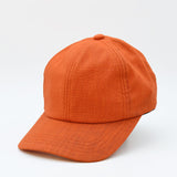 Casquette Gavroche en lin Bleu Denim Casquette en lin - Orange