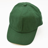 Casquette Gavroche en lin Bleu Denim Casquette en lin - Verte