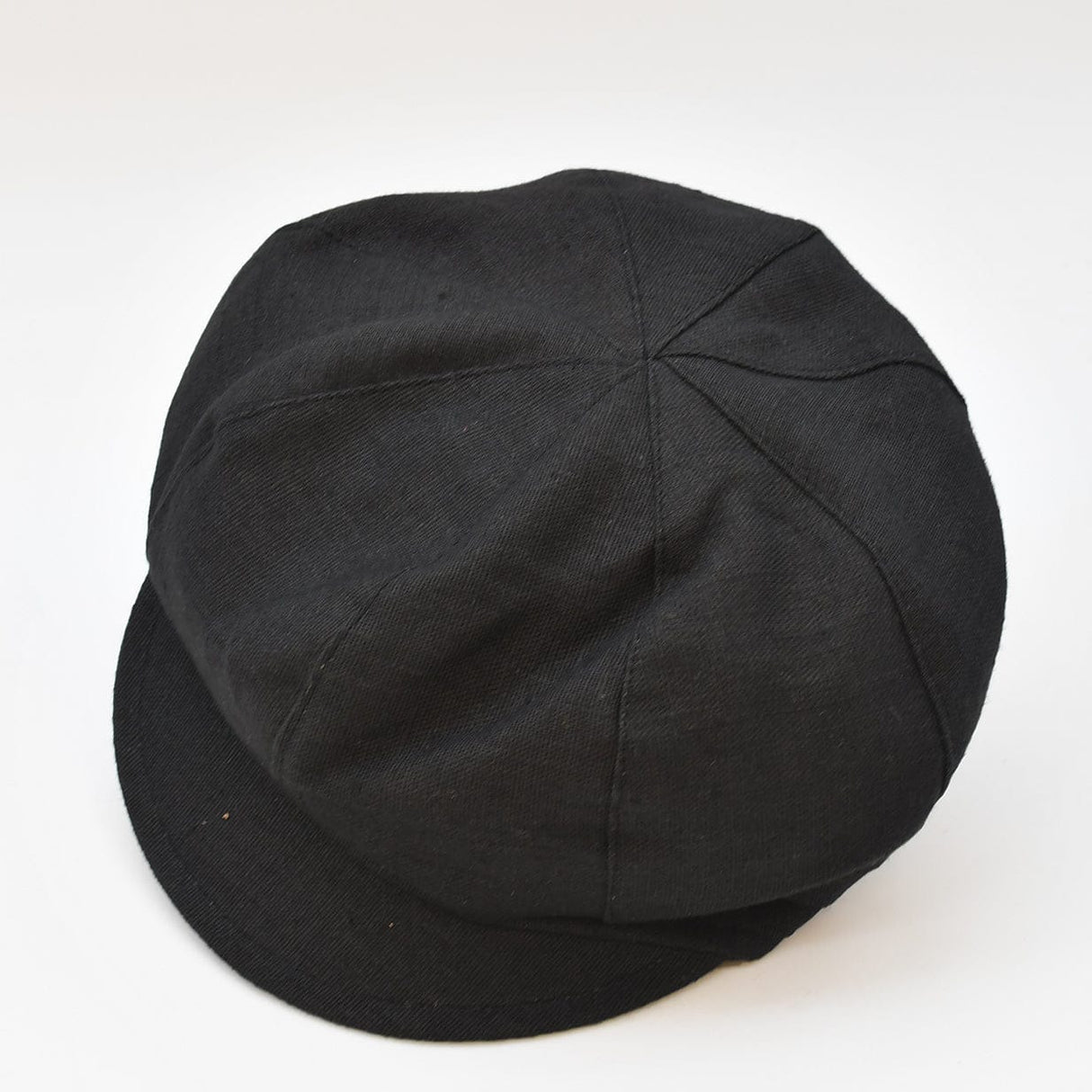 Casquette Gavroche en lin Noire Gavroche en lin - Noir
