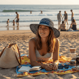 Chapeau de plage - Bleu Chapeau de plage - Bleu