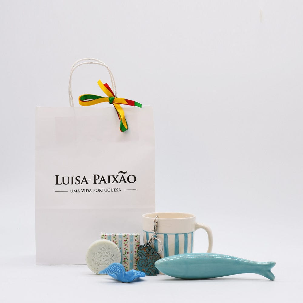 Coffret cadeau portugais I La couleur turquoise au Portugal Coffret cadeau "Turquesa"