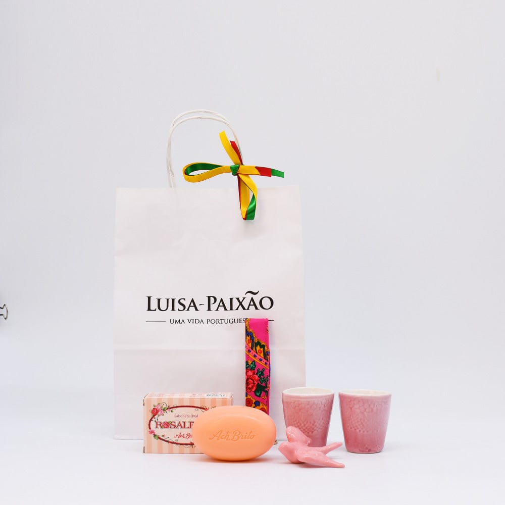 Coffret cadeau portugais pour la Saint Valentin Coffret cadeau "Rosa"