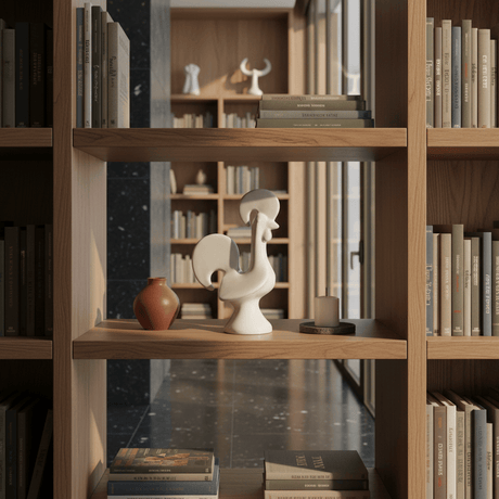 Coq portugais blanc en céramique Coq portugais en céramique - Blanc