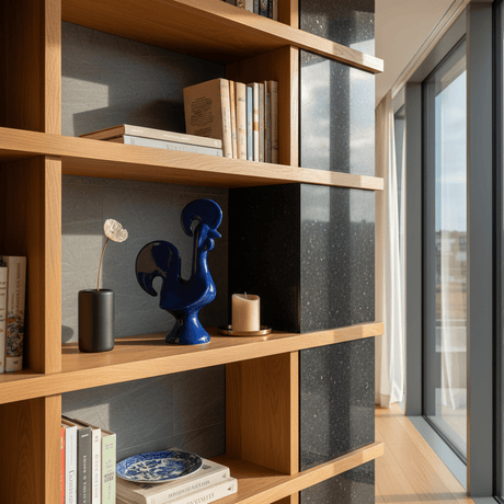 Coq portugais bleu en céramique Coq portugais en céramique - Bleu