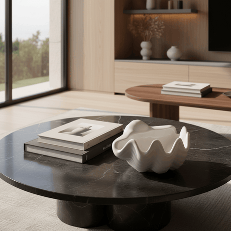 Coquillage en céramique blanc I Coupe portugaise en forme de coquillage Coquillage en céramique 16cm - Blanc