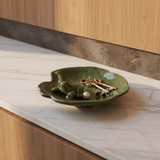 Coupe à apéritif avec une grenouille I Vaisselle portugaise Petite assiette en céramique "Rãs"