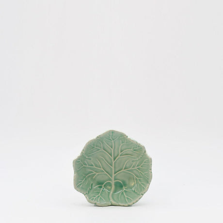 Coupe en céramique en forme de feuille de chou - 6 couleurs Coupe en céramique en forme de feuille de chou - 6 couleurs Vert d'eau