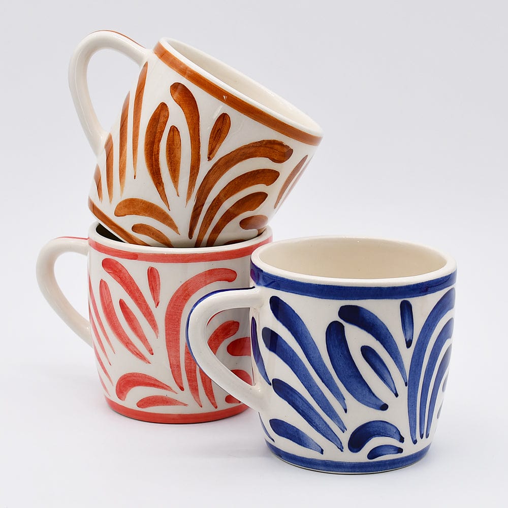 Grand mug en céramique portugaise terracotta – Luisa Paixao