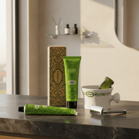 Crème à raser pour blaireau Principe Real I Vente en ligne Crème à raser "Principe Real"