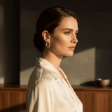 Créoles en filigrane d'argent I Bijoux portugais Créoles I Boucles d'oreilles en argent