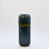 Ensemble Bouteille + Gobelet en Céramique | Portugal Bouteille et gobelet en grès "Amazonia" - Vert