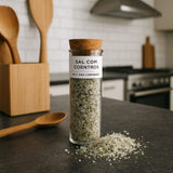 Fleur de sel à la coriandre Fleur de sel à la coriandre