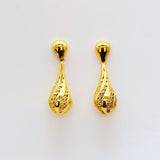 Gota de Luz – Boucles d’oreilles en argent doré | Portugal Gota de Luz I Boucles d'oreilles en argent doré