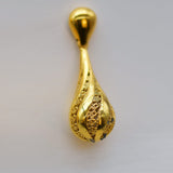 Gota de Luz – Boucles d’oreilles en argent doré | Portugal Gota de Luz I Boucles d'oreilles en argent doré