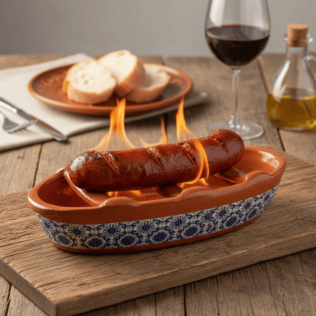 Grille Chouriço avec des motifs Azulejos Grille Chouriço "Padrão" - Bleu