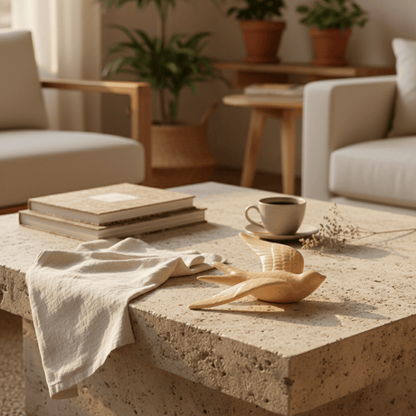 Hirondelle murale en céramique beige du Portugal Hirondelle en céramique - Beige