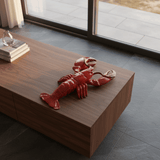 Homard en céramique rouge I Style Bordallo Pinheiro Homard en céramique - 38 cm