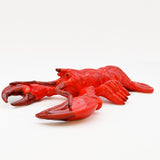 Homard en céramique rouge I Style Bordallo Pinheiro Homard en céramique - 38 cm