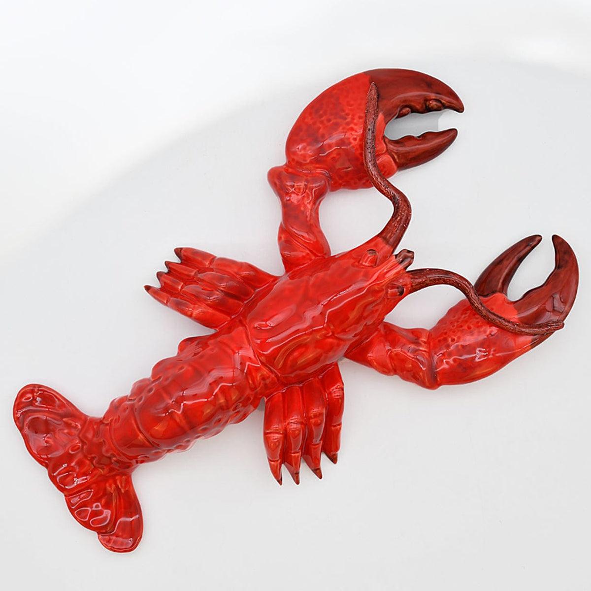 Homard en céramique rouge I Style Bordallo Pinheiro – Luisa Paixao