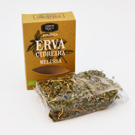 Infusion aux pasteis de Nata I Thés et infusions du Portugal Mélisse Bio "Erva Cidreira"