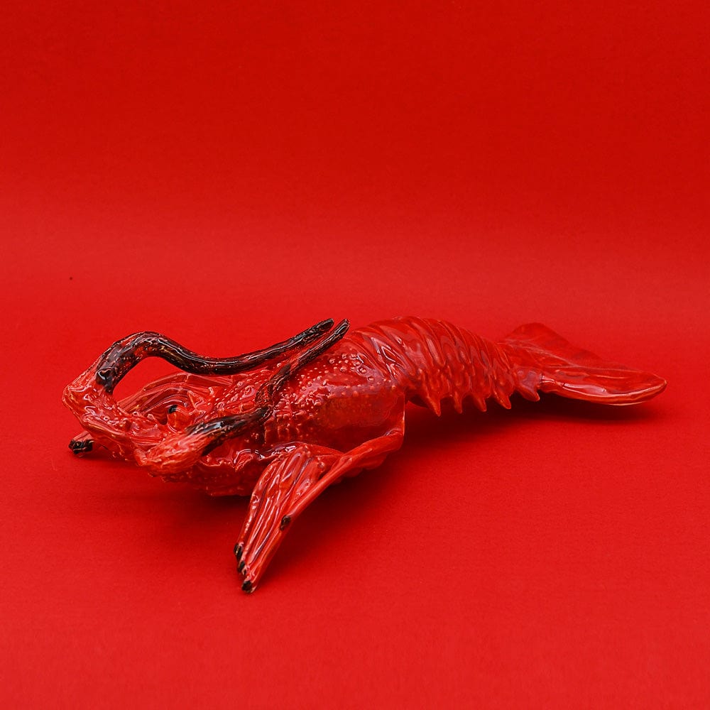 Langouste en céramique rouge I Style Bordallo Pinheiro Langouste en céramique - 30 cm