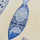 Lot de 2 Set de table sardinhas en tissu Set de table "Sardinhas"- Lot de 2