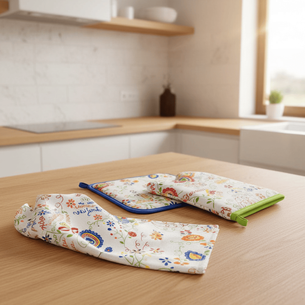 Manique de qualité fabriquée au Portugal I Motifs Namorados Manique "Namorados"