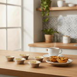 Moule à Pasteis de Nata Miniature 8 pièces Moules à Pasteis de Nata Miniatures - 8 pièces