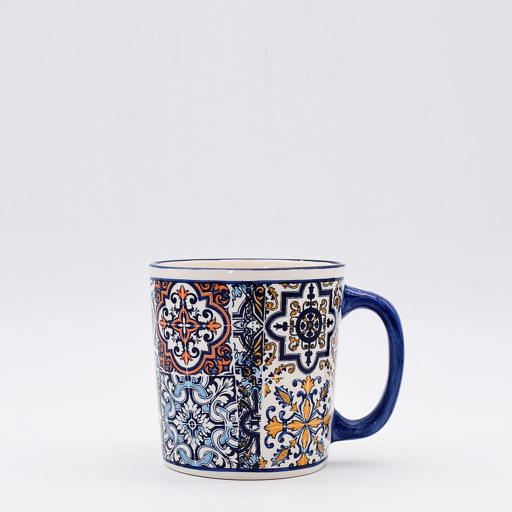 Mug céramique motifs azulejos I Vente en ligne Mug en céramique "Azulejos"