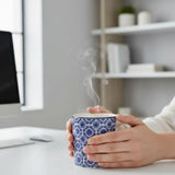Mug portugais motifs azulejos Mug en céramique "Padrão" - Bleu