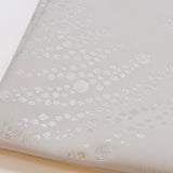 Nappe Blanche Festive Argentée – Élégance Portugaise & Entretien Facile Nappe en coton "Festas" - Blanche