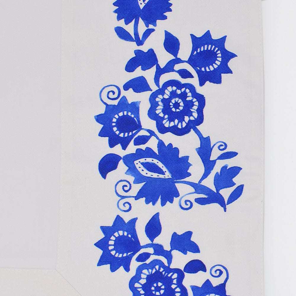 Nappe blanche portugaise de qualité hôtelière – Viana do Castelo Nappe en coton "Viana"