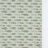 Nappe portugaise en coton motifs sardines vertes Nappe en coton "Sardinhas" - Vert