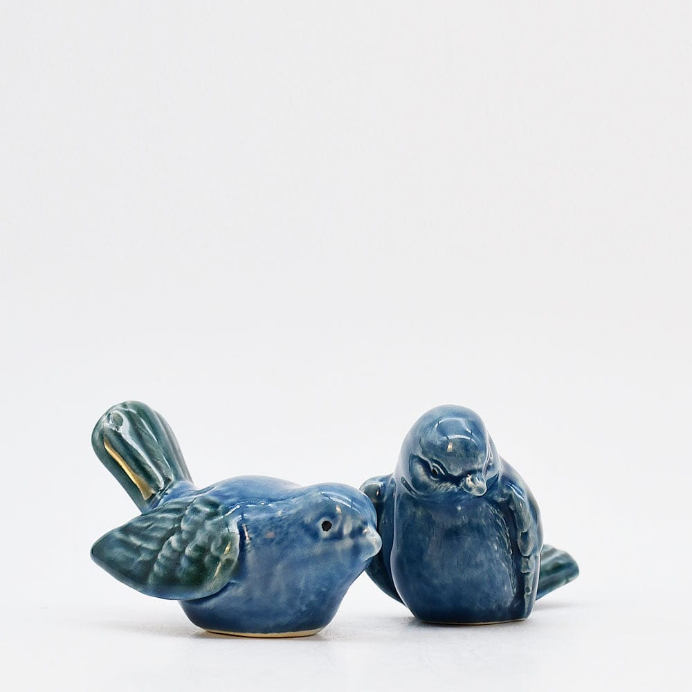 2 Oiseaux En Céramique - Figurines Déco, Style Ap01, état D'occasion