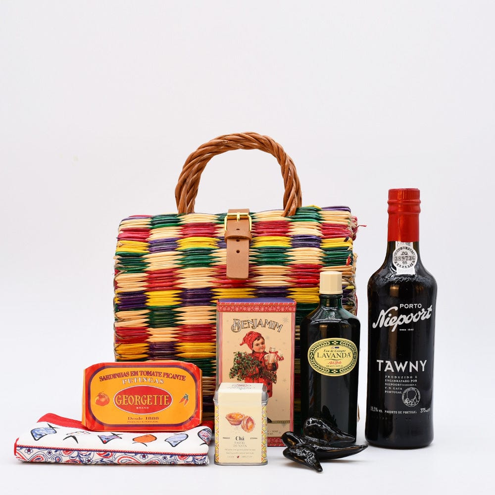 Panier cadeau Les plus beaux produits du Portugal Panier cadeau "Les plus beaux produits du Portugal"