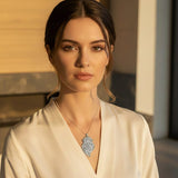 Pendentif Coeur de Viana en argent 7 cm I Vente bijoux argent Coração de Viana I Pendentif en argent - 7 cm