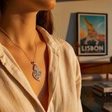 Pendentif Coeur de Viana en argent Coração de Viana I Pendentif en argent - 3.5cm