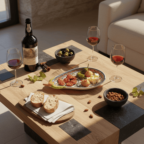 Petit plat de service en céramique de Coimbra Petit plat de service en céramique de Coimbra