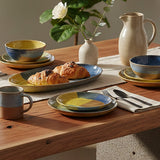 Petit Plat de service en grès de la collection portugaise Corals Plat de service en grès "Corals" - 15cm