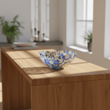 Petit saladier en verre artisanal portugais Saladier en verre "Marinha Grande" - 13cm